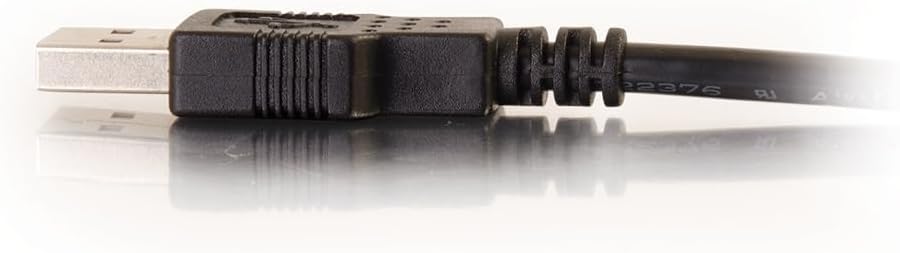C2G 52107 6.56 (2 USB A to A Long USB Extension Cable, Feet Meters), Black
