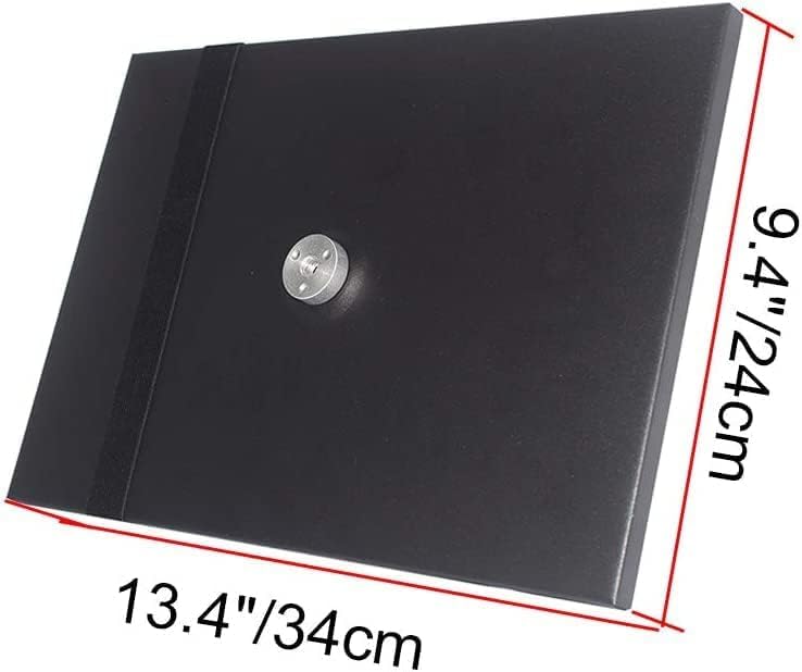 Coret 3/8" 1/4" (9 13 inch) Projector Tray, Laptop Tray Platform Holder Pallet for or Screw Tripod Stand Mount, Widely
