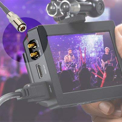 1.0/2.3 75 3 1m 2-Pack 3G BINGFU DIN Male to BNC Male Ohm Video SDI Cable feet for HD SDI Video Recorder Camera Assist