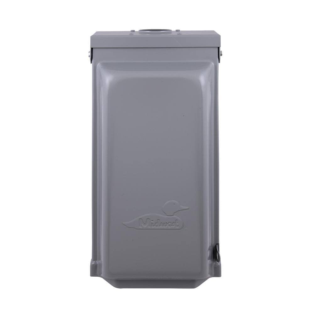 Midwest 30/20 amp U041CP 30 AMP RV/EV Panel w/ 20 AMP GFCI