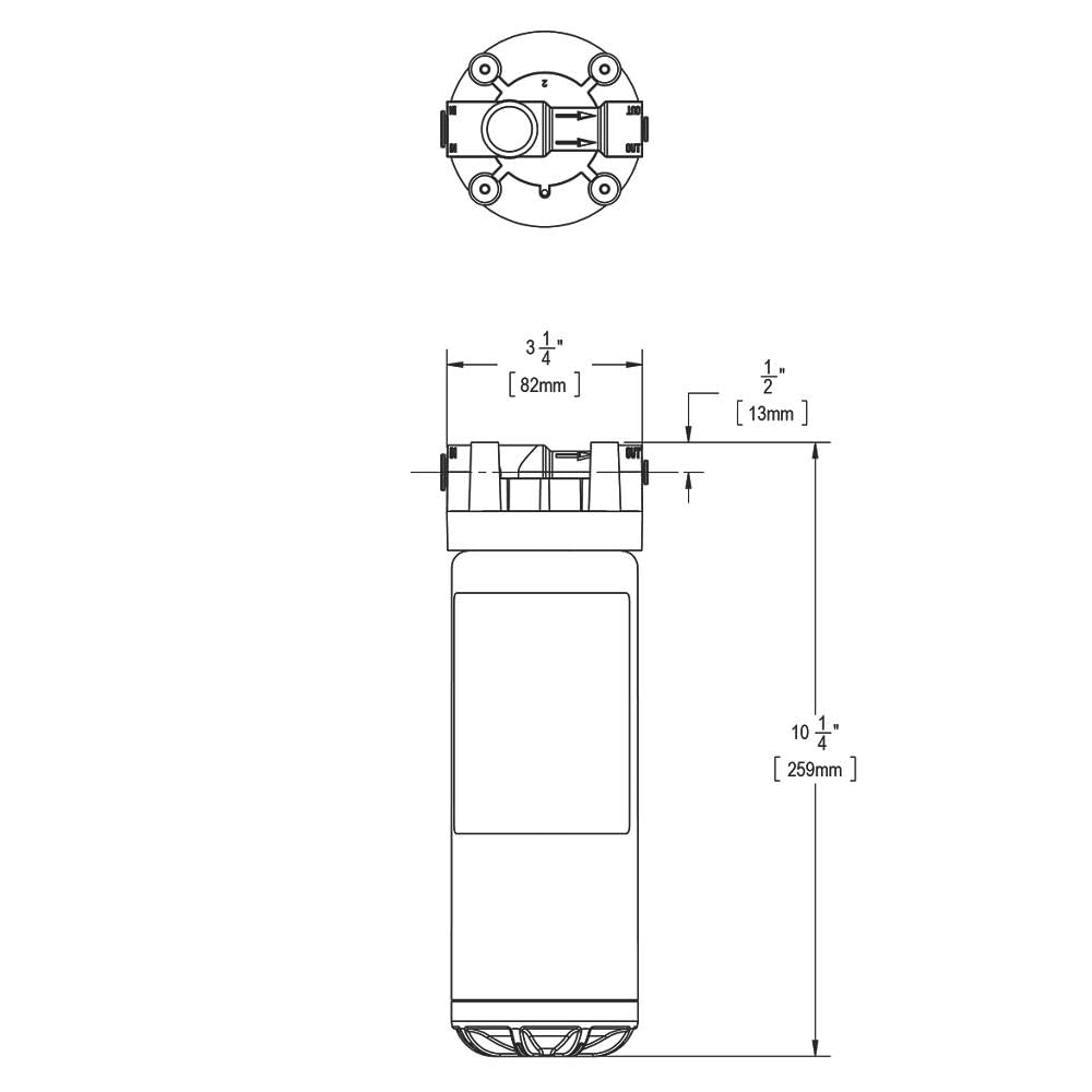 Elkay Genuine WaterSentry 51300C Lead + Microplastics NSF/ANSI Certified Filter (Single)(Bottle Fillers)