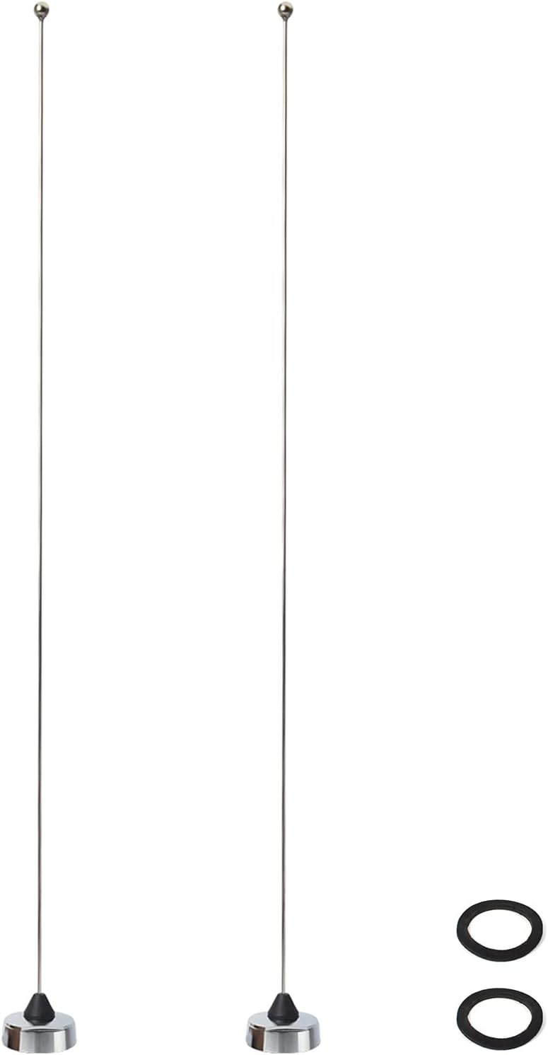 UAYESOK 2 Packs 136-174MHz 2-Meter VHF NMO Antenna Amateur Mobile Antenna for VHF Radio