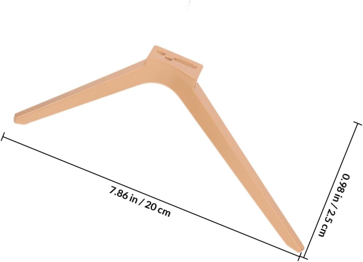 Cabilock 1pair Tv Stand Base Replacement Sturdy Tv Brackets for Home to Install Desktop Mount Legs for Led Screens Dual