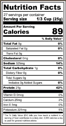Cage-Free Egg White Protein Powder, USA-Sourced, 21g Protein, 0g Fat, 0g Sugar, 0g Cholesterol (Unflavored, 24 Oz)