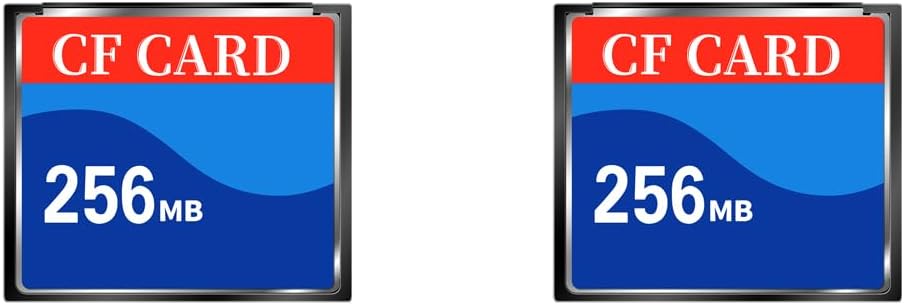 Mrekar 256MB (2-Pack) N64 High-Performance CF Card - Perfect for Cameras, Consoles & More | Fast Data Transfer |