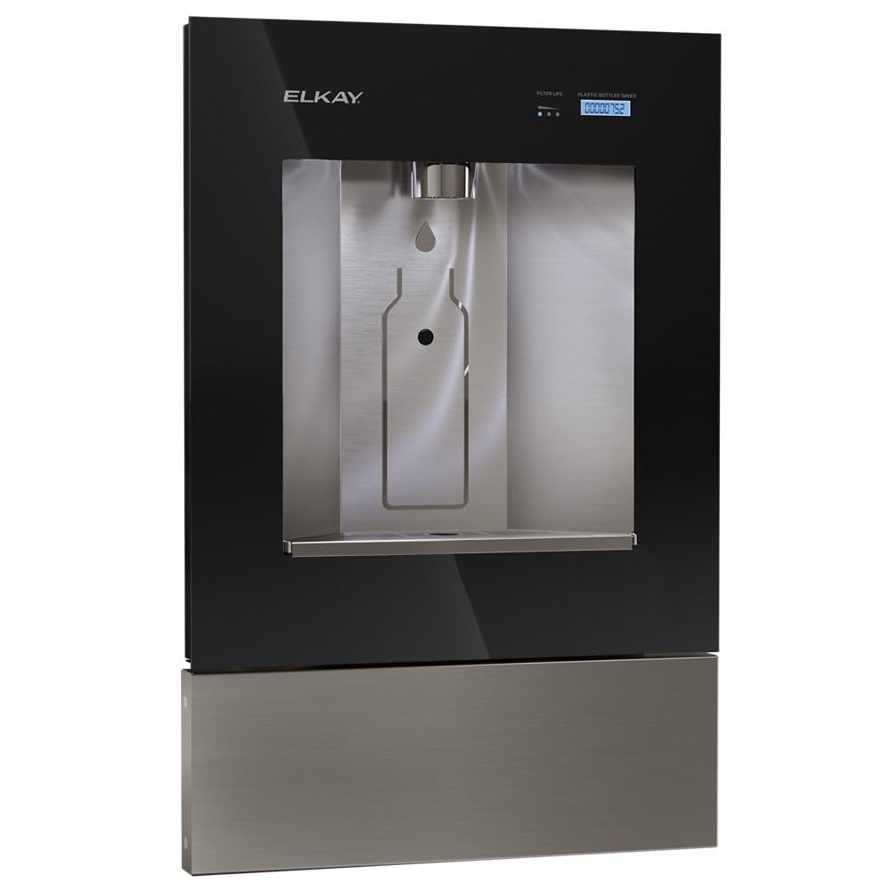 Elkay ezH2O Liv Built-in Filtered Water Dispenser, Non-refrigerated, Midnight