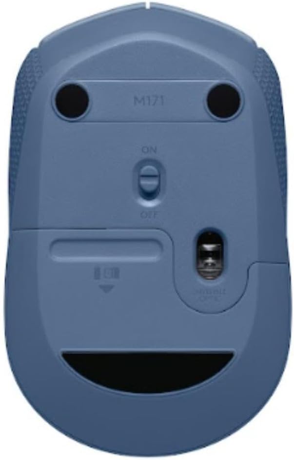 Logitech M170 2.4 12-Months Wireless Mouse for PC, Mac, Laptop, GHz with USB Mini Receiver, Optical Tracking, Battery