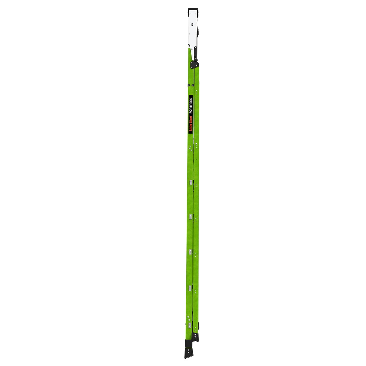 Fortress, 6' Model - ANSI Type IAA - 375 lb Rated, Fiberglass Platform Ladder with Ground CUE, Wraparound Enclosure, and Auto-Closing Gate