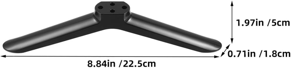 Levemolo 2 40-inch Pairs Television Base Pedestal Legs with Screws for Tv Stand Replacement, Universal Tabletop Support
