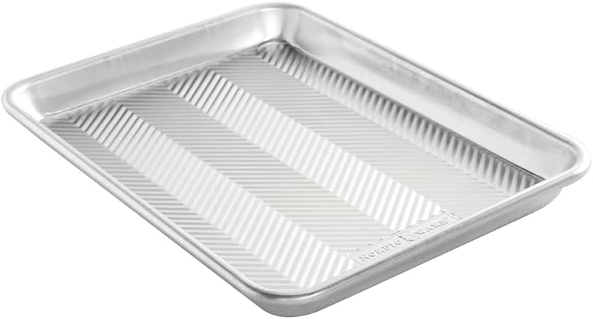 Nordic Ware Prism Quarter Sheet - Durable Aluminum Bakeware, 2-Pack | Perfect for Baking and Roasting