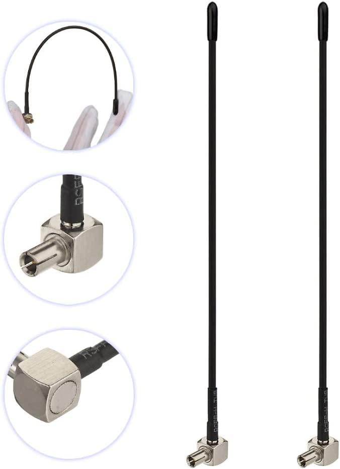Woostars 4G TS9 4G 2pack LTE Antenna Mini Soft Whip Antenna Compatible with Verizon AT&T T-Mobile Sprint LTE Mobile