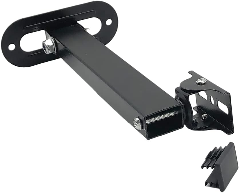 V-Fiabilidad 8" 180 Long Arm Bracket Degree Rotatable Projector Wall Mount Stand Bracket for Security CCTV Camera Wall