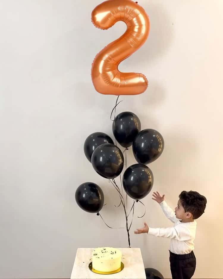Orange Number 0 Balloon - 40 Inch Birthday Decoration for Milestone Celebrations | Party Supplies