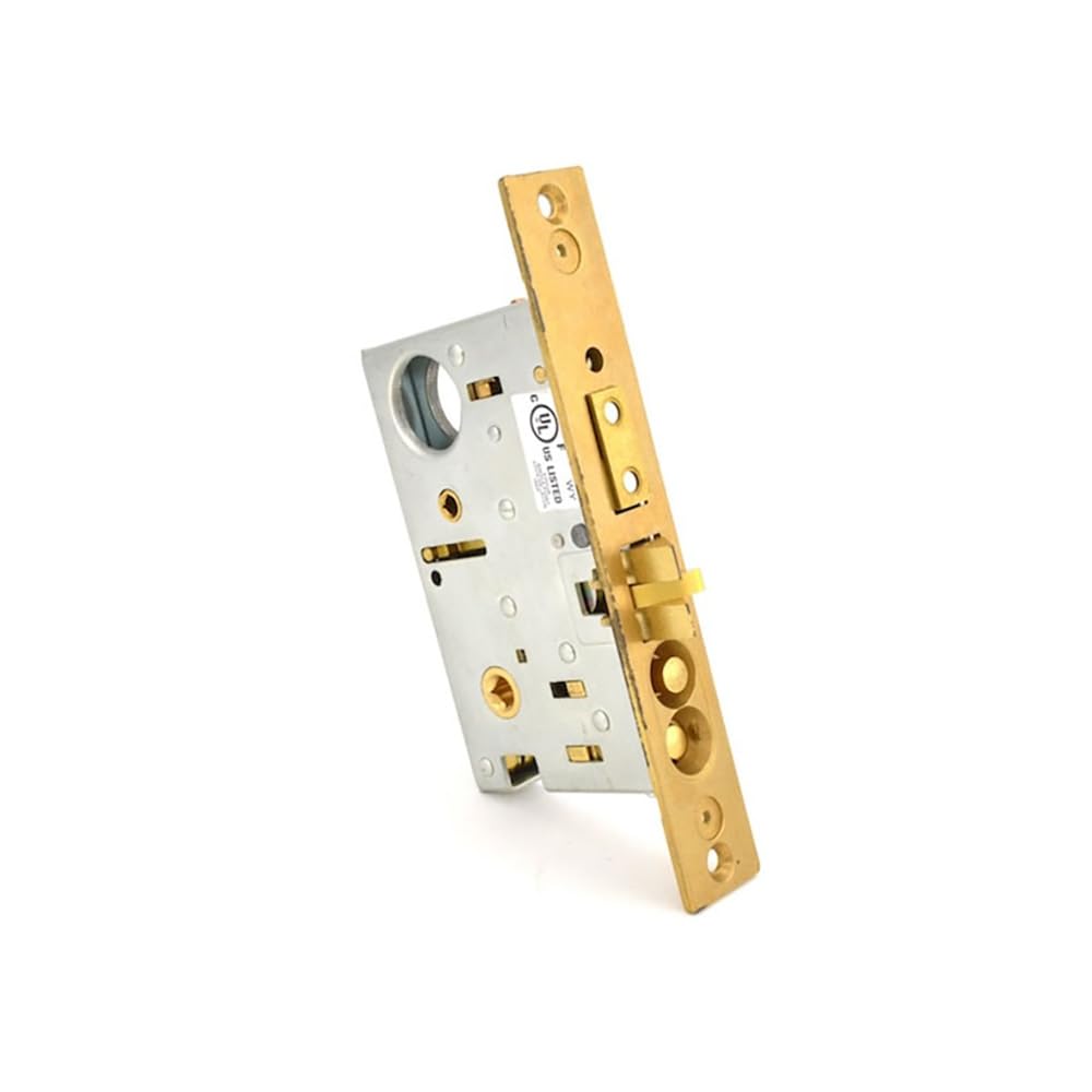 Baldwin 6301.R Right Handed Entrance and Apartment Mortise Lock with 2-1/2" Back, Venetian Bronze