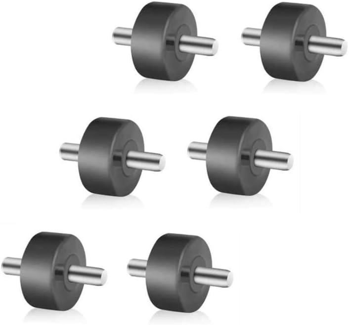 QINAN Replacement Wheels for Shark Navigator Lift-Away NV350, NV360, NV352 | 3 Pairs of Durable Parts