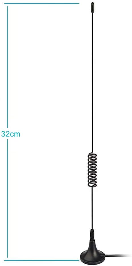 BINGFU Universal Car Stereo FM AM Radio Antenna Magnetic Base Aerial for Vehicle Truck SUV Truck RV Marine Boat Car