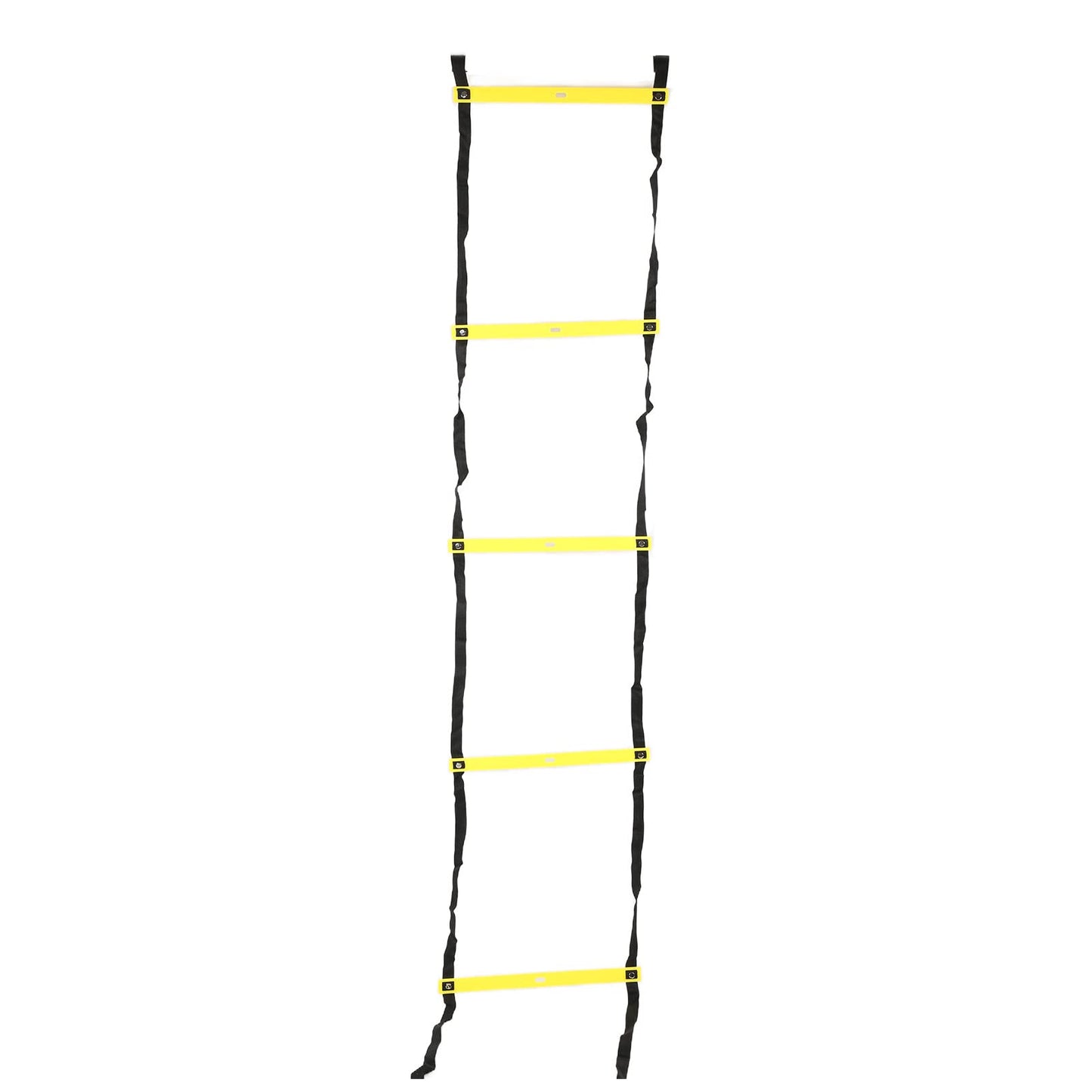 Competitive Sports Ladder Football Speed Rope for Training 6M 12RungYellow Athletic Supplies (Yellow)