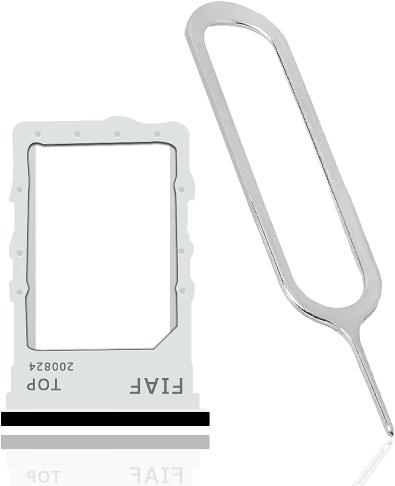 AceSoft 2 5G SM-F916U Rubber Waterproof Premium Portable Single SIM Card Tray Holder w/SIM Card Ejection Pin Compatible