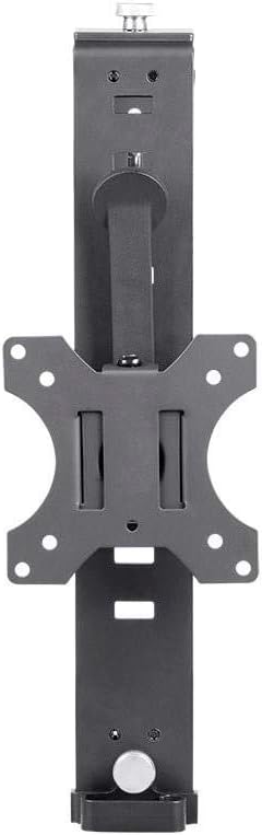 Monoprice 10 17.6lbs, Cubicle Flat Panel Monitor Mount - Easy Height Adjustments, Up to Black - Workstream Collection