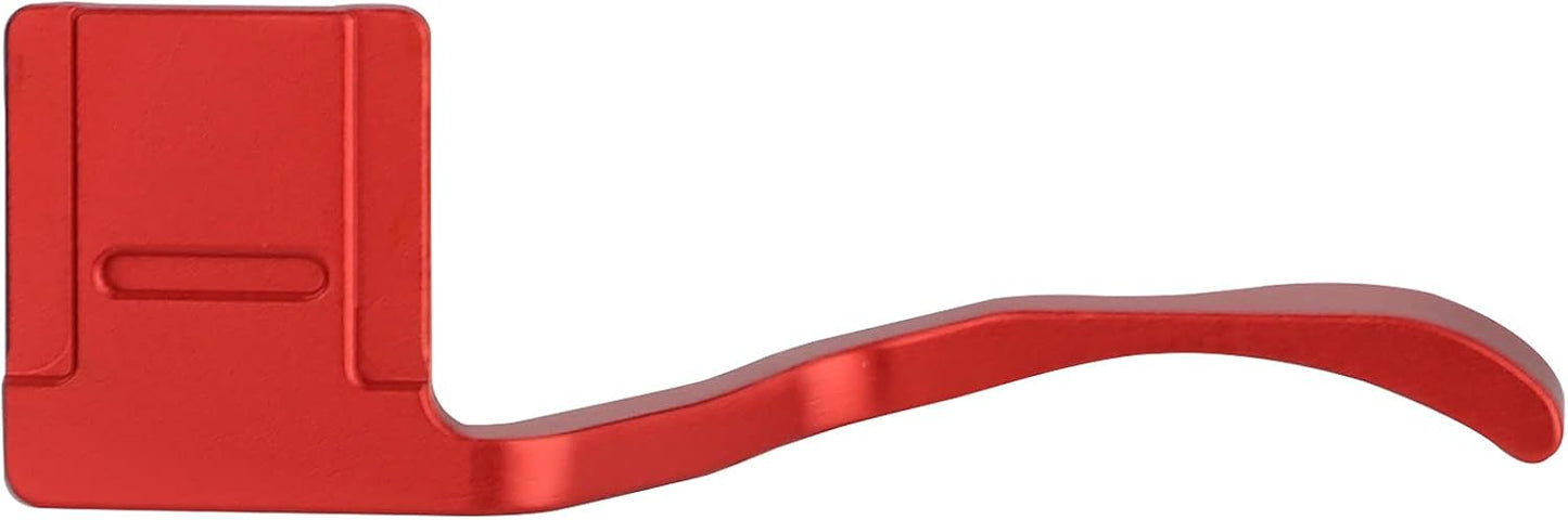 Red Thumb Up Hand Grip for Nikon Z fc Mirrorless Camera - Metal Hot Shoe Support