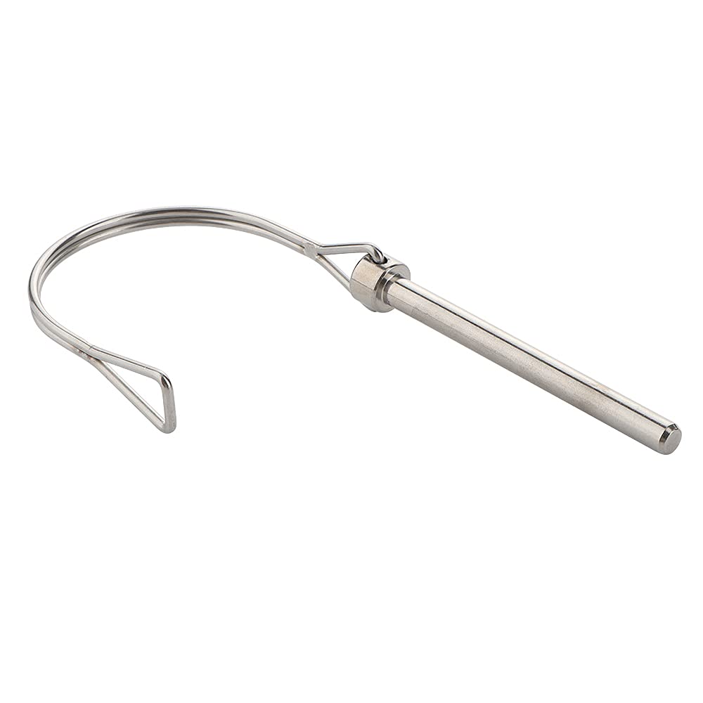 2 Pcs Extended Pto Pin, Safety Coupler Pin 1/4" x 2-3/4"(6.3mm x 70mm), Full Marine Grade 316 Stainless Steel Heavy Duty Shaft Locking Pin