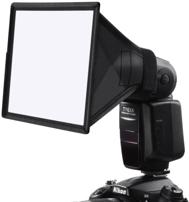 Reflex Camera 6.7 5.9in Universal Softbox Flash Diffuser x | Foldable Portable Light Modifier for DSLR Speedlite | Soft