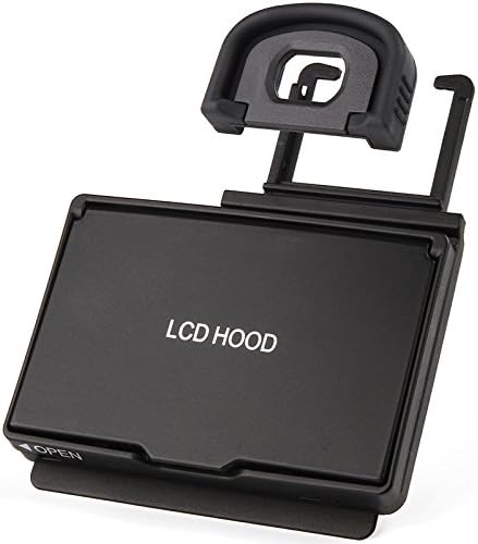 1DX 1DX 1DX2 Camera LCD Sun Shade Sun Hood Camera LCD Viewfinder Professional Optical Sunshade with Screen Protector