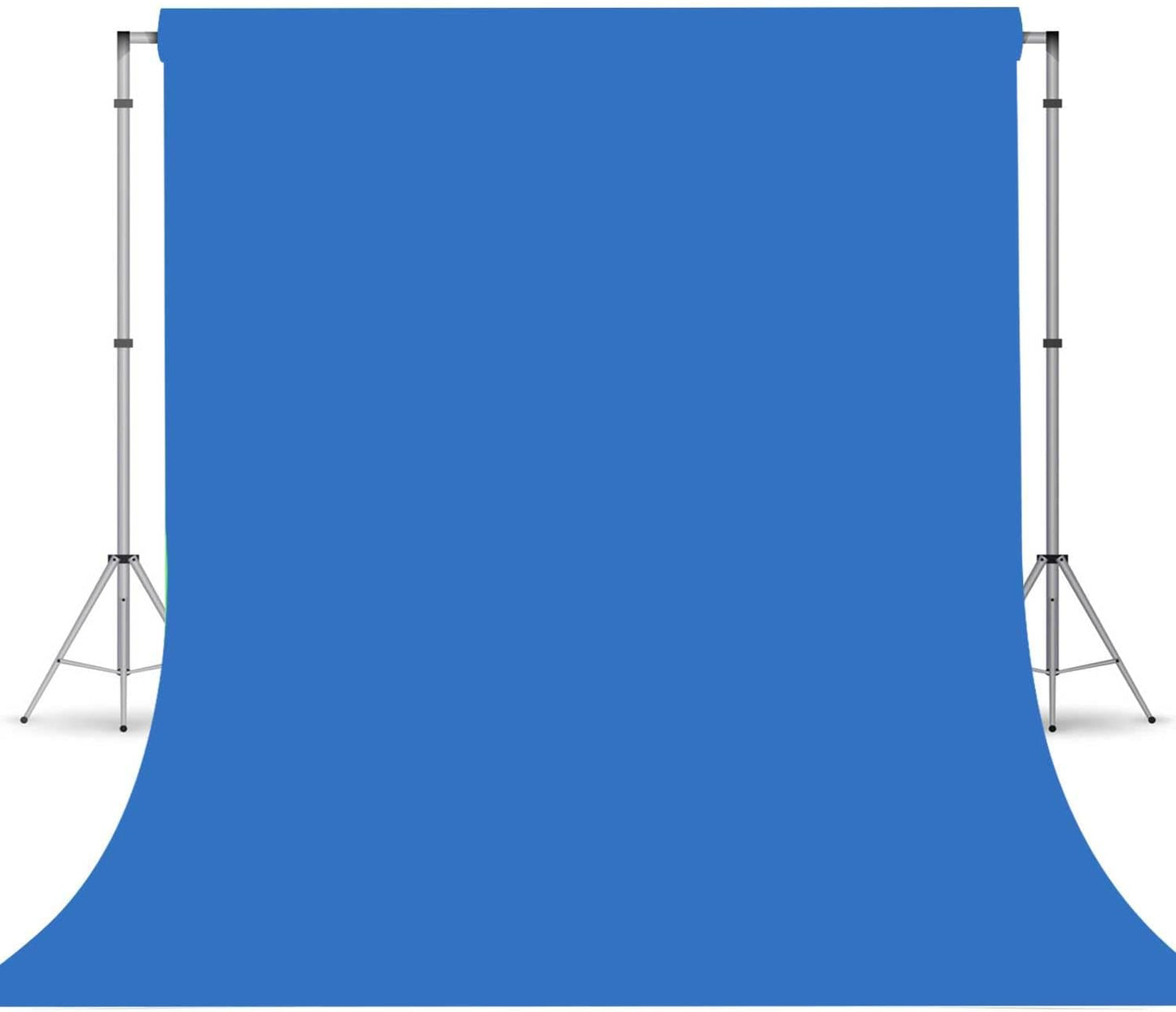 TERSUM 5x7ft Royal Blue Backdrop, Photo Booth Portrait Photography Backdrops, Studio Blue Screen Backdrop