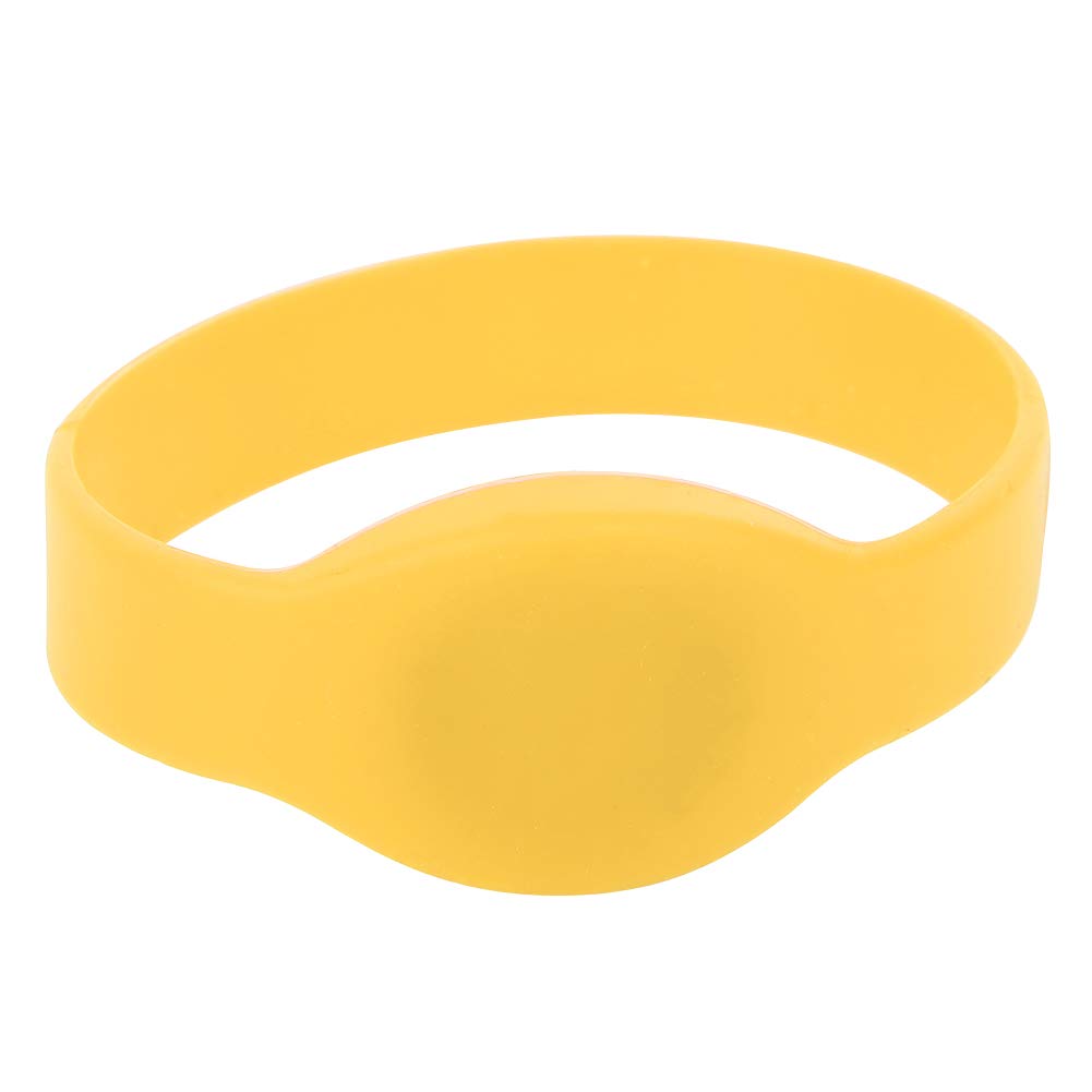 Dioche RFID Wristbands 13.56MHz Silicone Waterproof 10 Pack – Rewritable NFC IC Access Control Bracelets, Contactless Smart Wrist Bands for Gym Pool Sauna Hotel Events, Durable Reusable Entry Bands