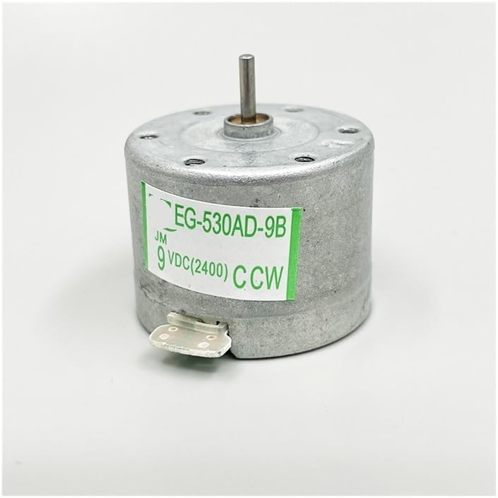 VRTYARUPF EG-530AD-9B 9V 2400RPM Cassette Electronic Starter CCW DC Radio Recorder Electronic Starter Motor Drivers