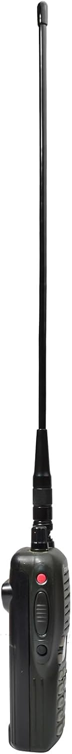 TWAYRDIO 15" 462-467MHz GMRS Radio Whip Antenna with BNC Connector for GMRS Handheld Radios Walkie Talkies