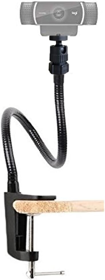 Etubby 27" C925X, C922, C930e, C930, C920, C615, (1/4" Webcam Stand Holder Adjustable Gooseneck Desktop Camera Desk