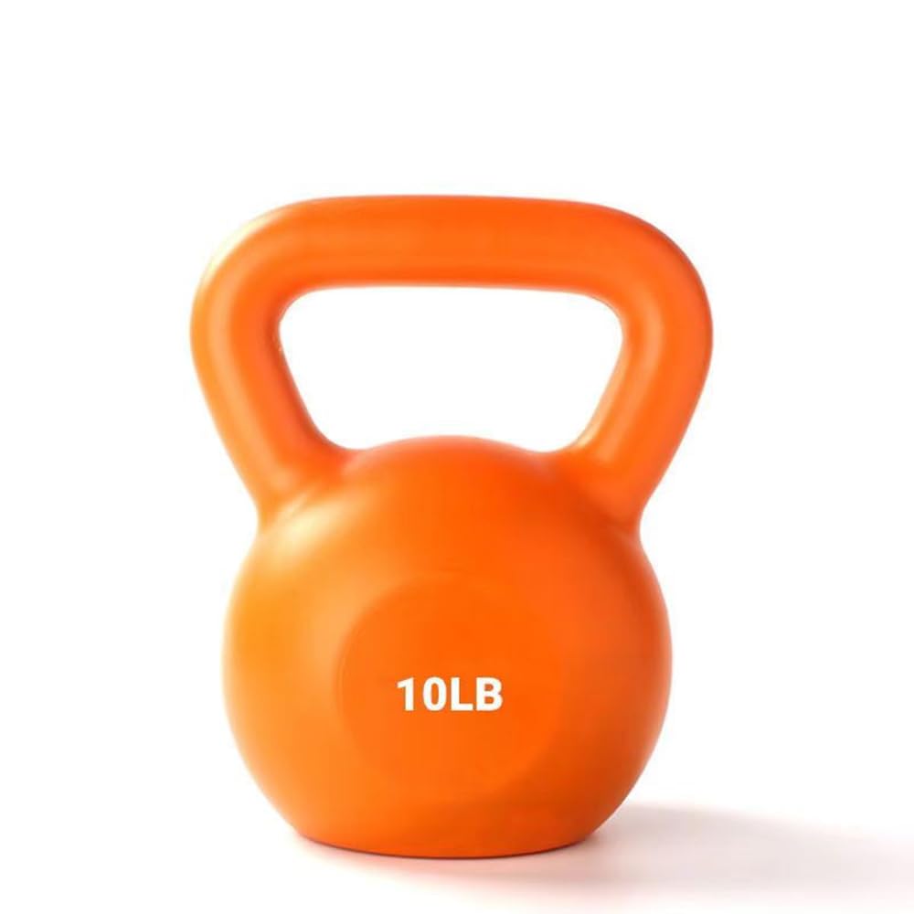 CxySpcoy Kettlebell Grip Professional Grade 10lb 4.5kg for Women and Men Push up Bodybuilding Weightlifting Fitness Exercise Repetition Full Body Workout Home Gym Strength Competition Training Anti-slip Handle