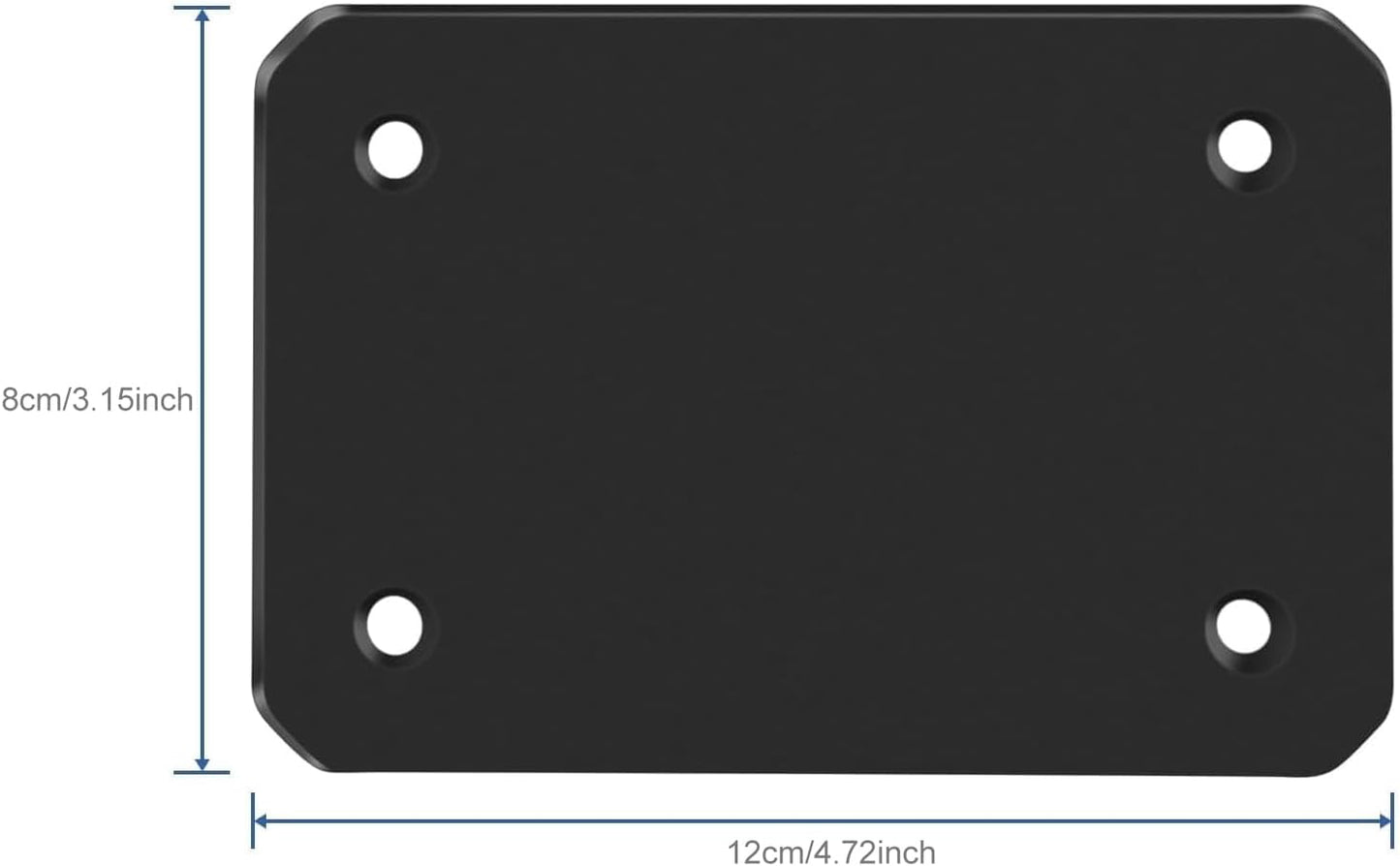 VEKOOTO 2X VK7 Metal Plates for Magnetic Backup Camera