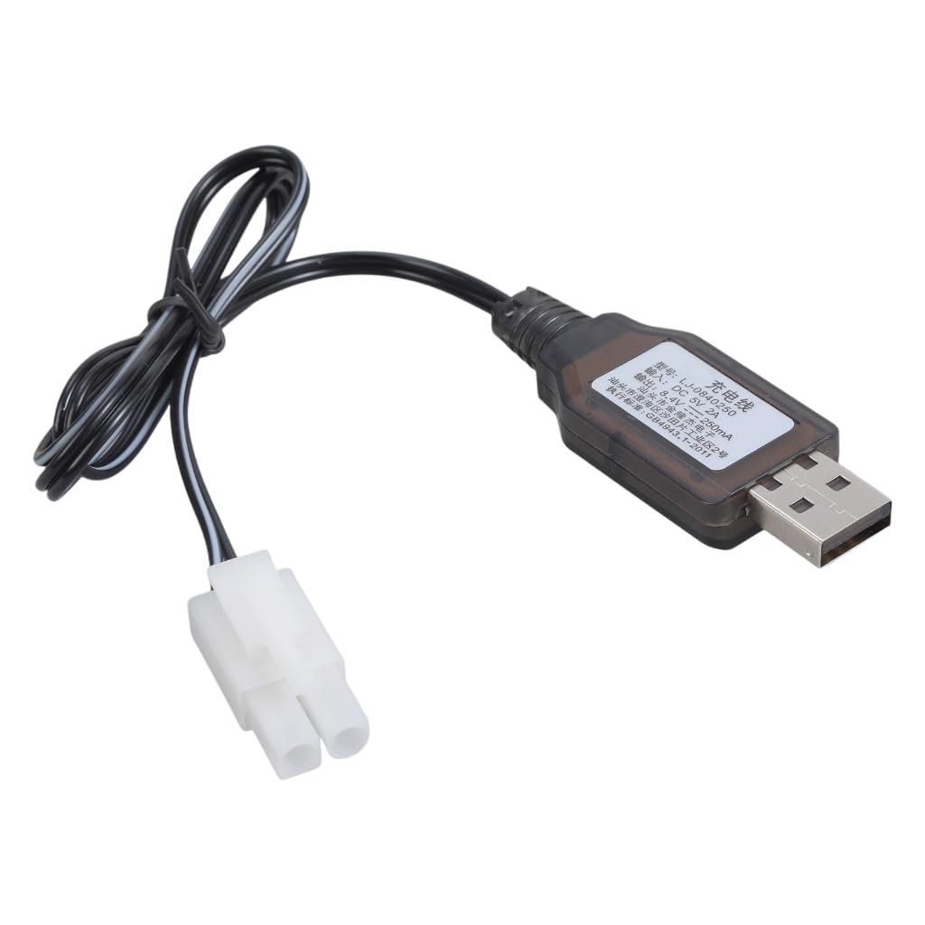 generic 8.4V USB Charging Cable Featuring LED Indicators for Remotes Control Car Batteries Overcharge Overheats