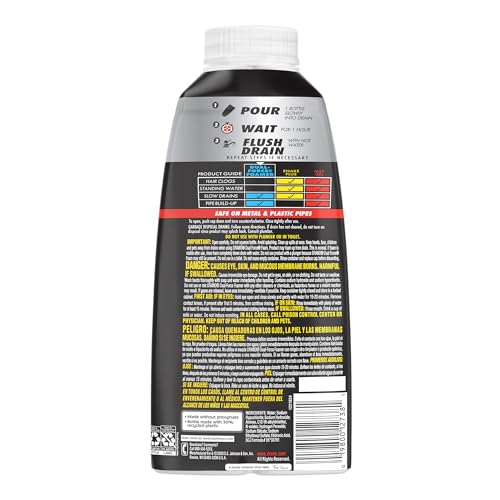 Drano Dual-Force Foamer Clog Remover, 17 oz (Pack of 5)
