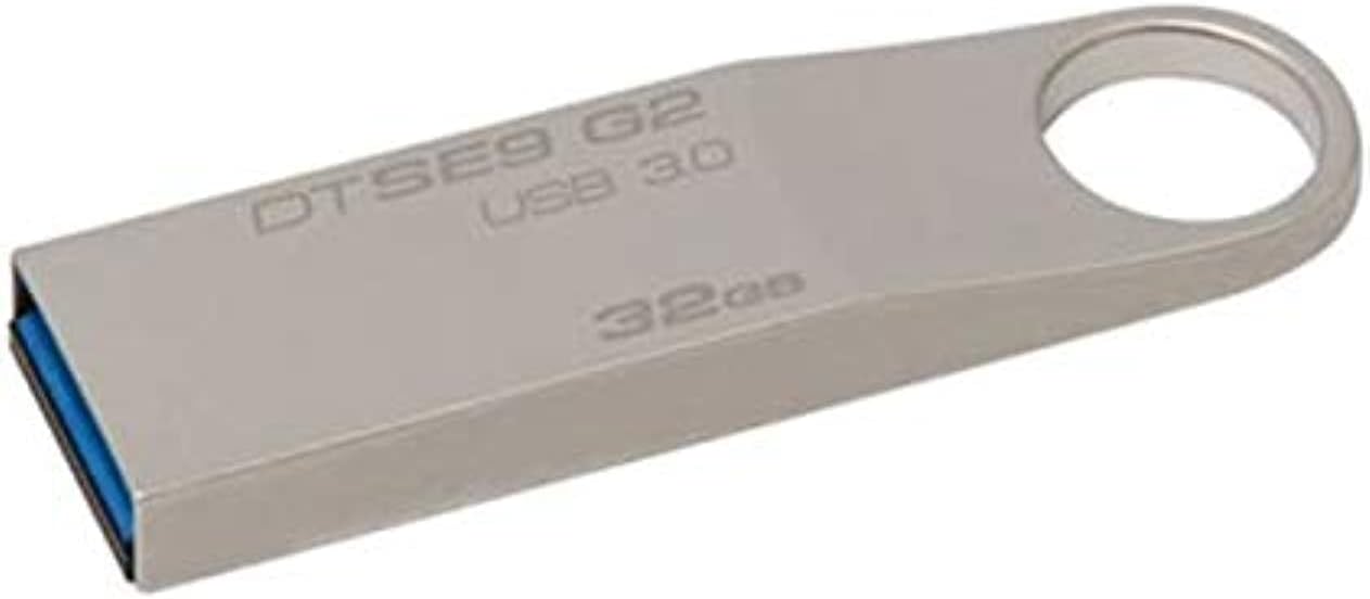 Kingston 32 SE9 G2 3.0 (DTSE9G2/32GB), GB DataTraveler USB Flash Drive Silver