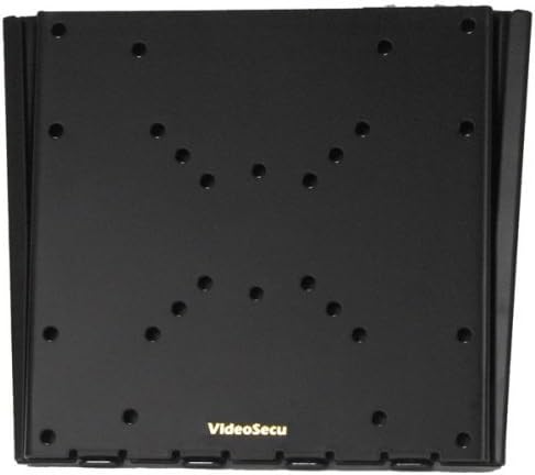 VideoSecu 27"-47" 200mm, 200x100mm, 100mm ML206B 1QG TV Wall Mount Flush Ultra Slim Bracket for Most LCD LED Flat Panel