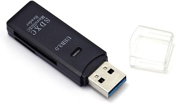 FANTIA 3.0 2 1 USB in HighSpeed Memory Card Reader Adapter for Micro SD SDXC TF T-Flash,for PC, Micro SD Card to USB