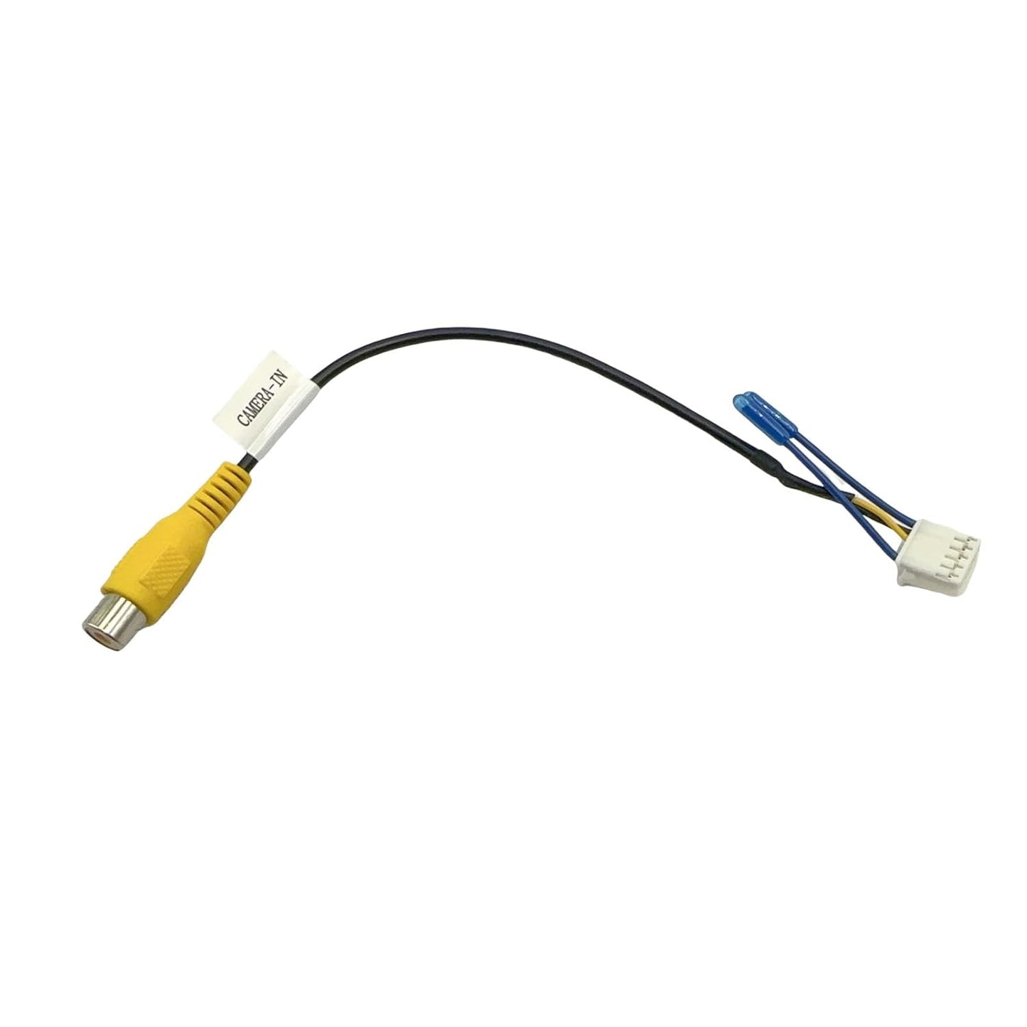 Bstenky 10 Pin Backup Camera Cable Wiring Harness Adapter Connector Video Input Aftermarket Radio Compatiable