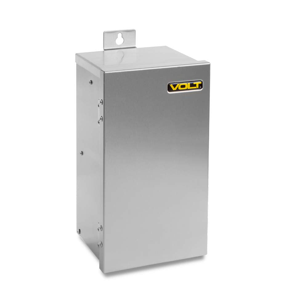 VOLT 300W Multi-Tap Low Voltage Transformer with Digital Timer for Landscape Lighting