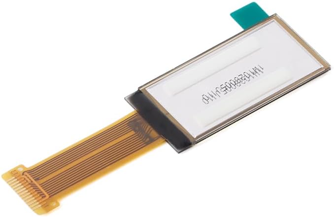 JESSINIE 1.3" 128x64 SH1107 OLED Display Screen, Vertical LCD, Driver, SPI/IIC Interface White