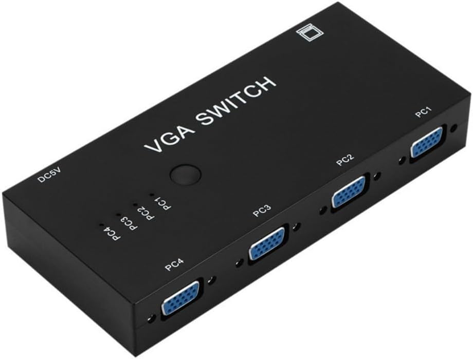 suckoo 4 4 1 1 4 500Mhz 1920@1080P Way VGA Video switcher in Out in Out bi Directional interconvertible HD Video Sharer