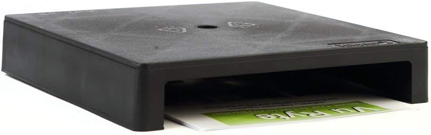 2 Inch 2, 4855 Vu Ryte Stackable Computer Monitor Riser Stand, VuRyser Black, VUR (Single)
