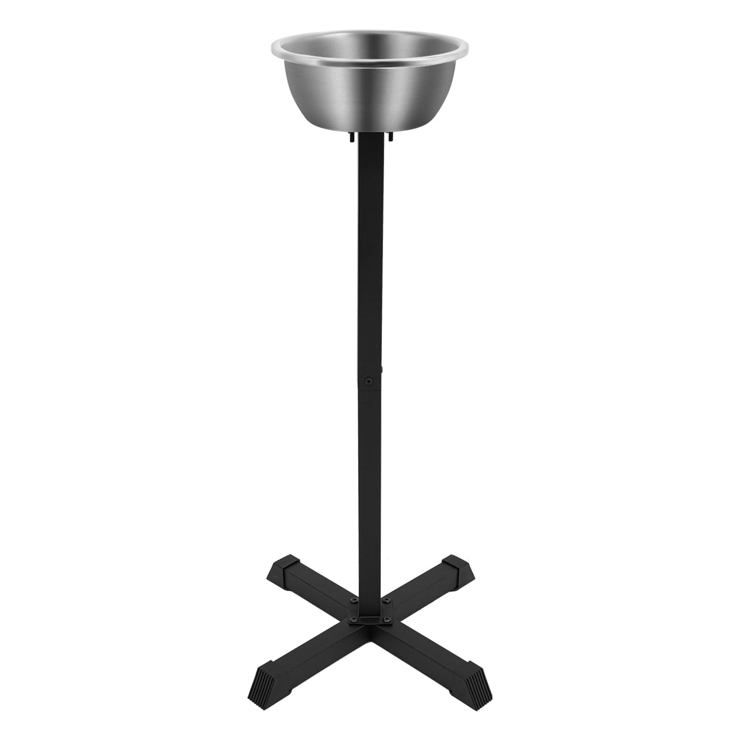 GUIAFUHYE 21.6*21.6*42.3 in Freestanding Holder with Bowl, Portable Gym Chalk Stand for Physical Education Teacher, Athlete, Gymnastics, Weight Lifting, Climbing Sports Supplies Accessories