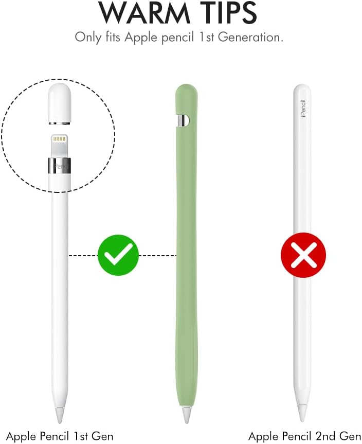 AHASTYLE 1st Anti-Slip Case Sleeve Silicone Protective Skin [ Added Cable Adapter Tether Kit] Compatible with iPad