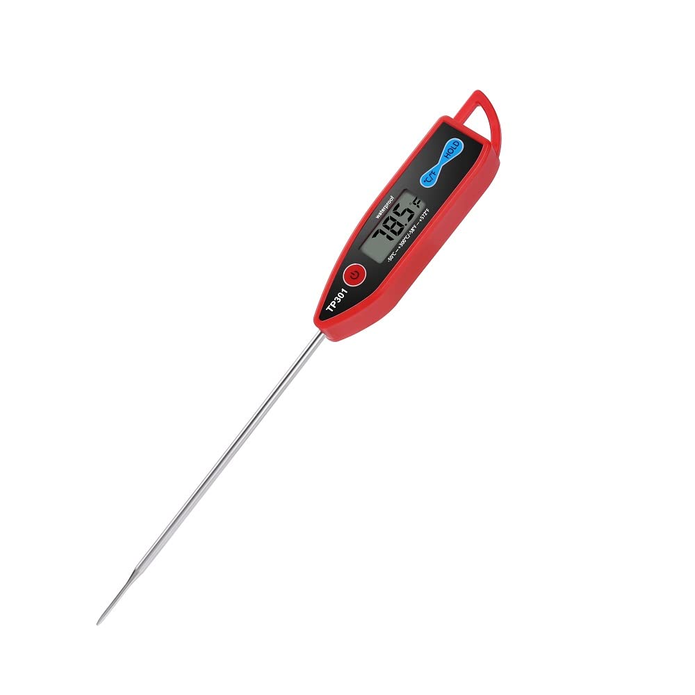 Yacumama Digital Water Thermometer - Instant Read Waterproof Probe for Food, Meat & Milk