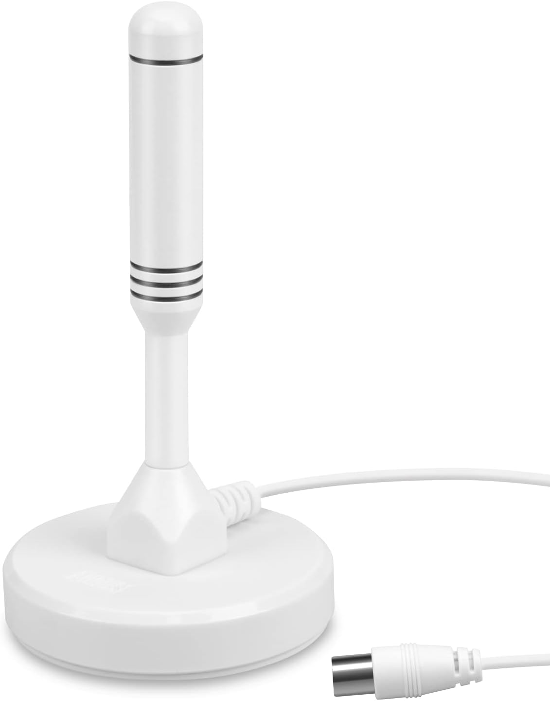 August DTA240 50-Mile 6.5ft HDTV Antenna - - Portable Indoor/Outdoor Digital TV Antenna with Magnetic Base, Range