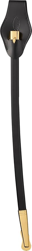 Ceremonial Sword Carrier Sheath - USMC Marine Corps NCO Sword Holder - Hi Gloss Leather