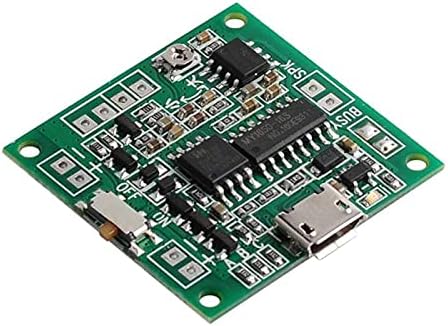 Stemedu 8MB Programmable MP3 Sound Recordable Module Button Control Voice Chip, Music Player Kit, USB Downloadable